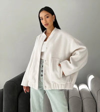 Crane מעיל אוברסייז עם כיסים