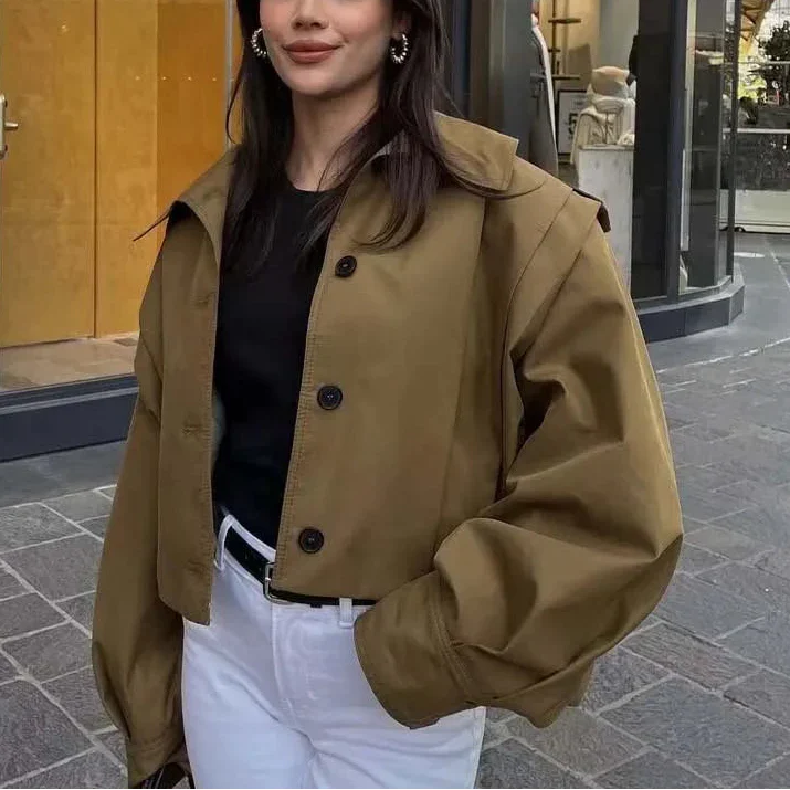 Duke ג'קט קצר פליסה אופנתי