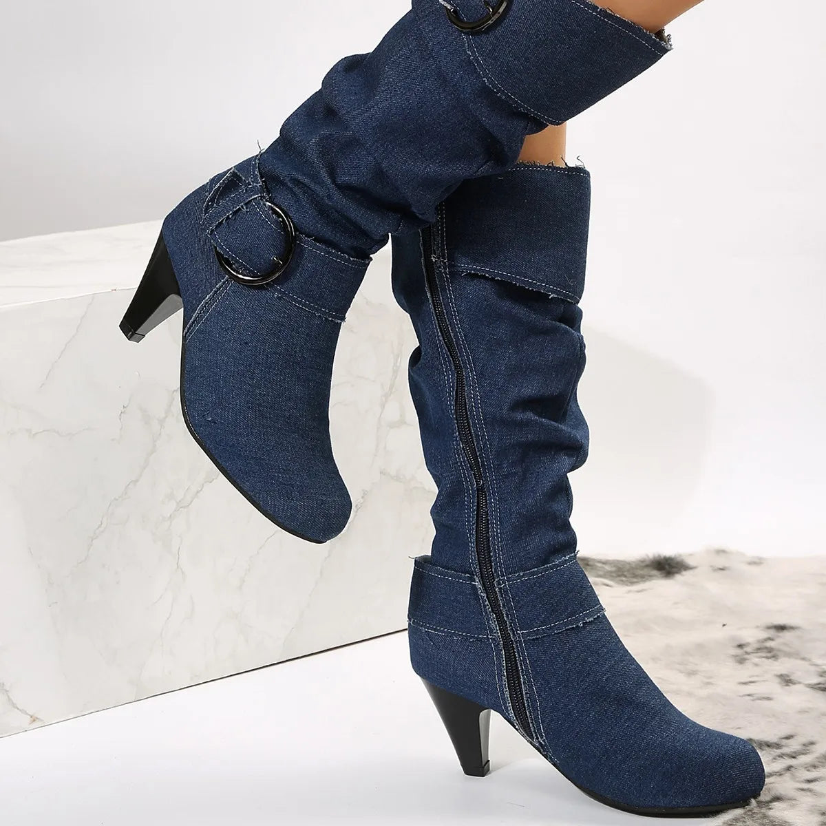 מגפי עקב יוקרתי