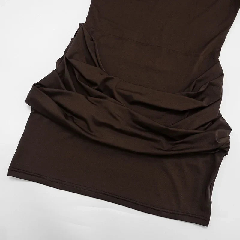 שמלת מיני מחטבת דגם יהלי