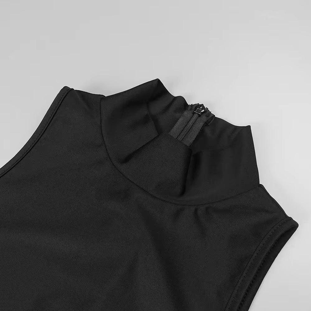 שמלת מקסי אלגנטית עם שסע דגם תהל