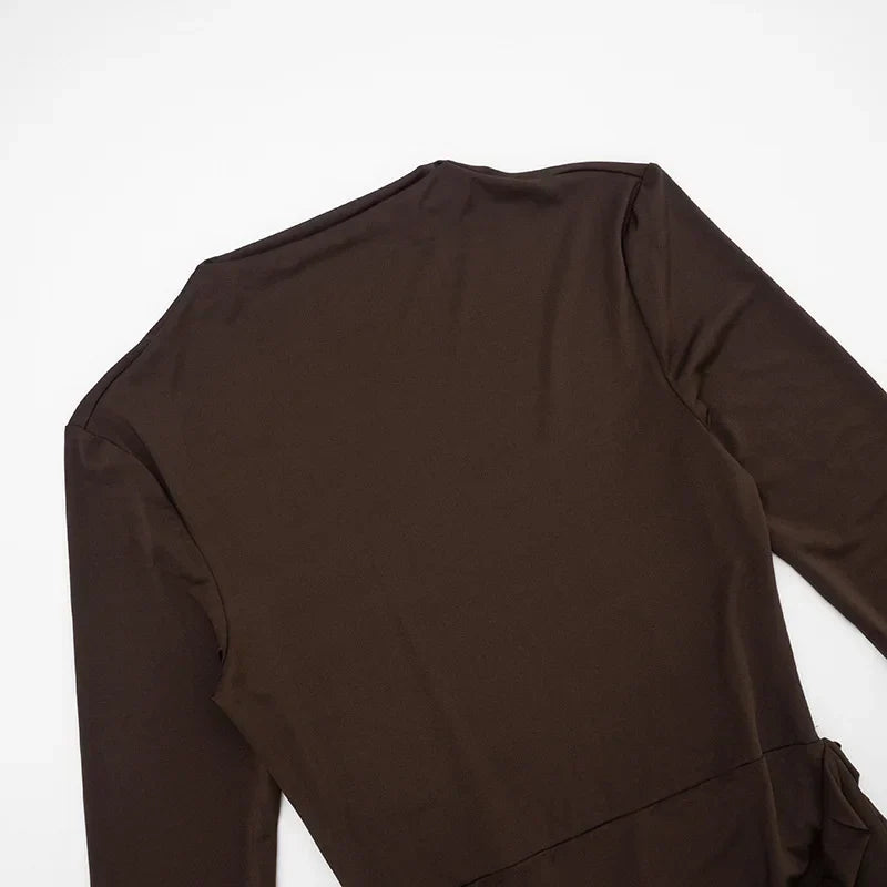 שמלת מיני מחטבת דגם יהלי