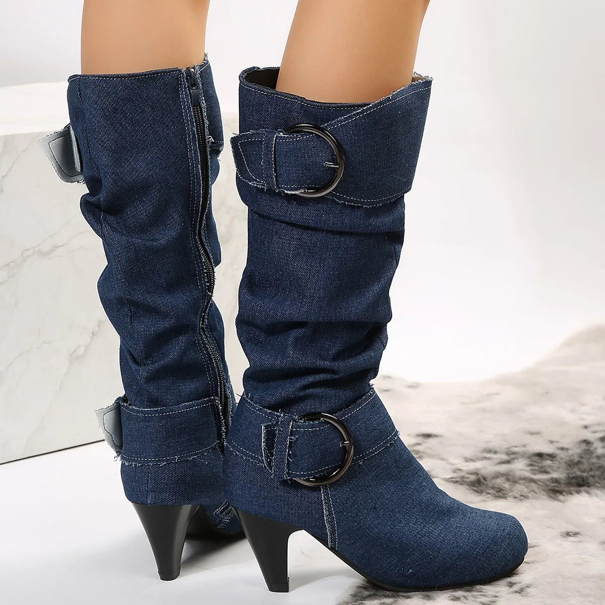 מגפי עקב יוקרתי