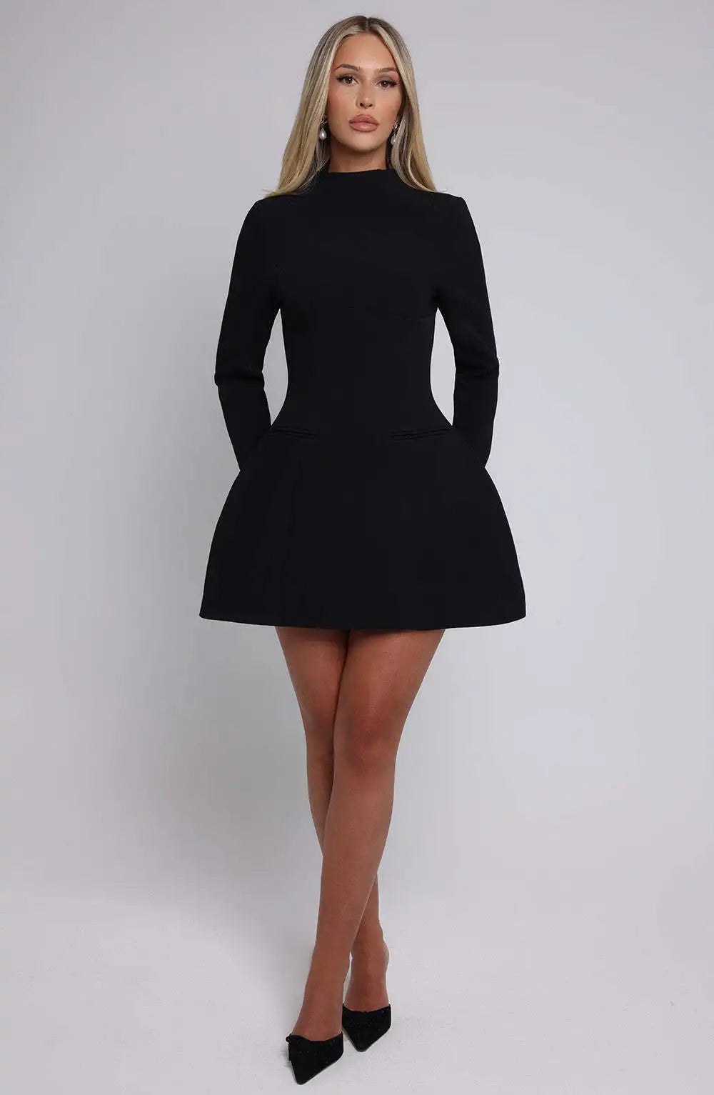 שמלת מיני אלגנטית דגם הדס