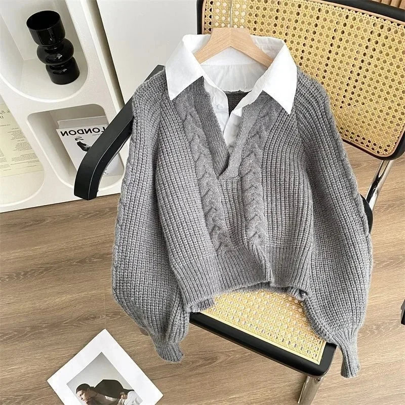 סוודר אוליביה